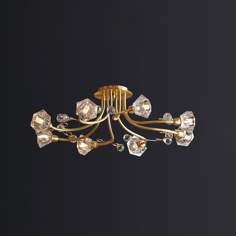 FloralBeam™ Deckenleuchte – Elegante Blumen-Deckenlampe mit warmem Licht (G9 LED)
