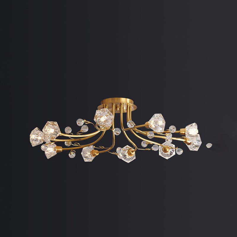 FloralBeam™ Deckenleuchte – Elegante Blumen-Deckenlampe mit warmem Licht (G9 LED)