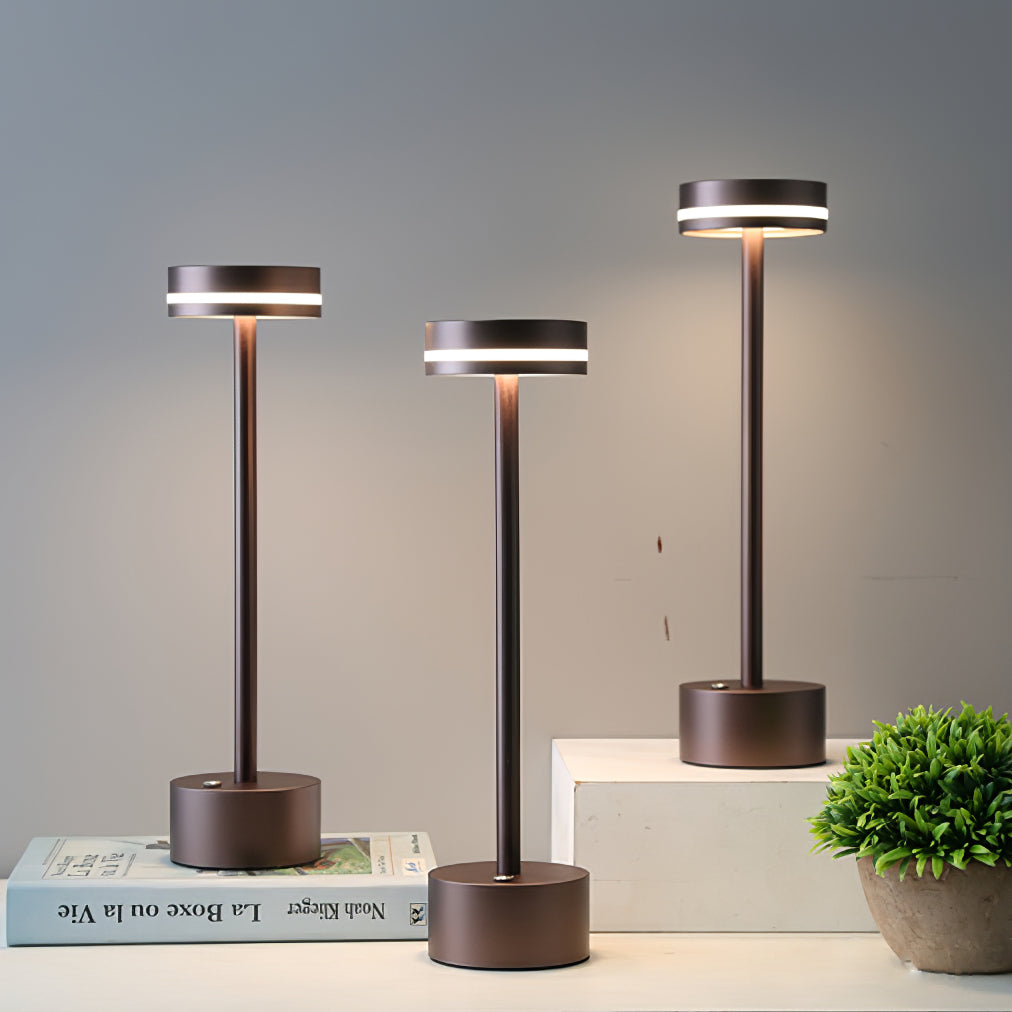 FunRadiance™ Tischlampe – Kabellose LED-Designlampe mit warmem Licht für Innen & Außen