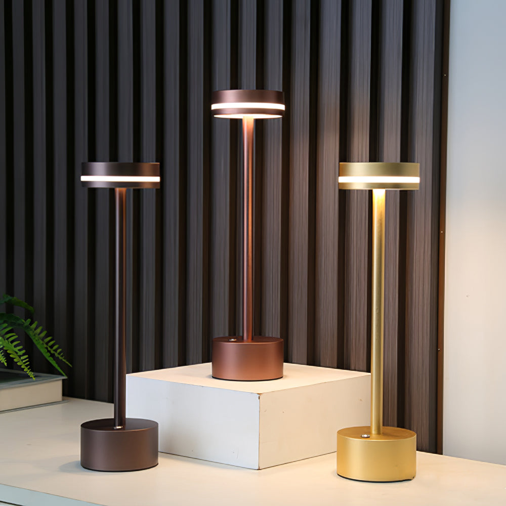 FunRadiance™ Tischlampe – Kabellose LED-Designlampe mit warmem Licht für Innen & Außen