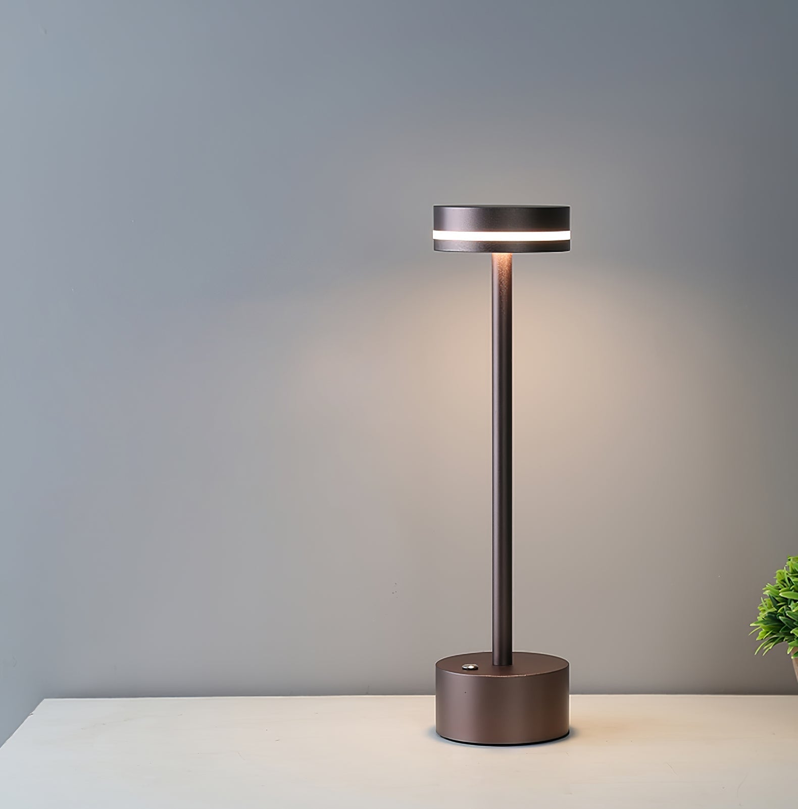 FunRadiance™ Tischlampe – Kabellose LED-Designlampe mit warmem Licht für Innen & Außen