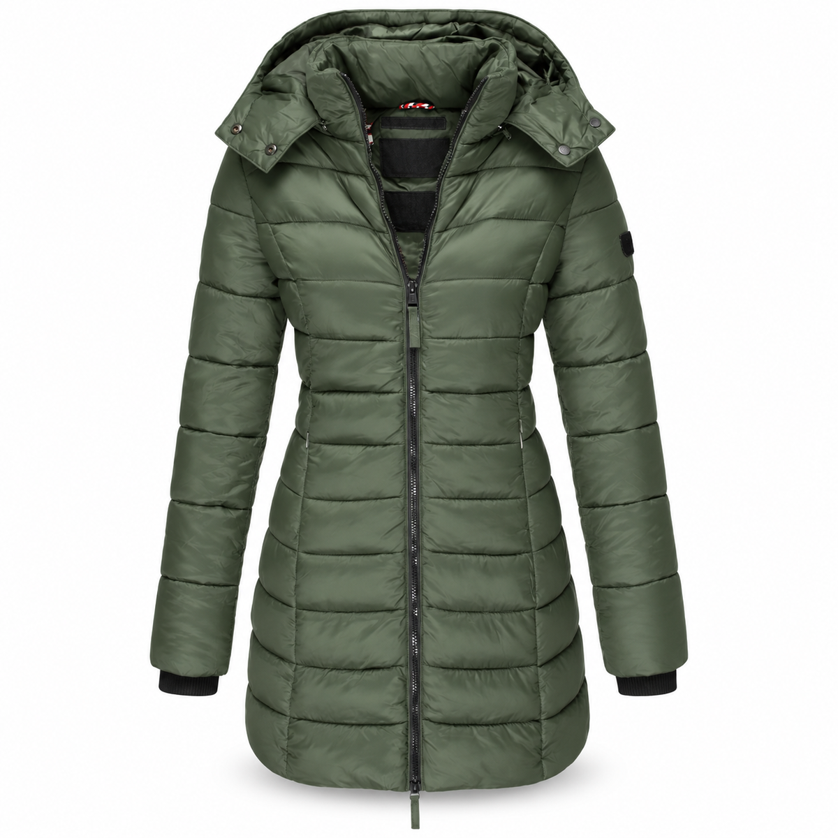 Galadriel™ – Damen Steppjacke mit Kapuze | Warme Winterjacke mit Isolierung & Stilvollem Design