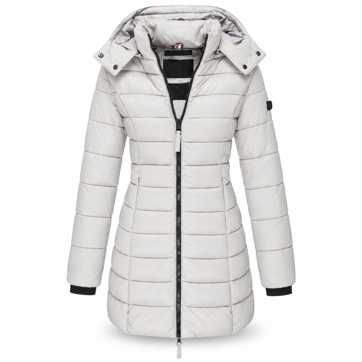 Galadriel™ – Damen Steppjacke mit Kapuze | Warme Winterjacke mit Isolierung & Stilvollem Design