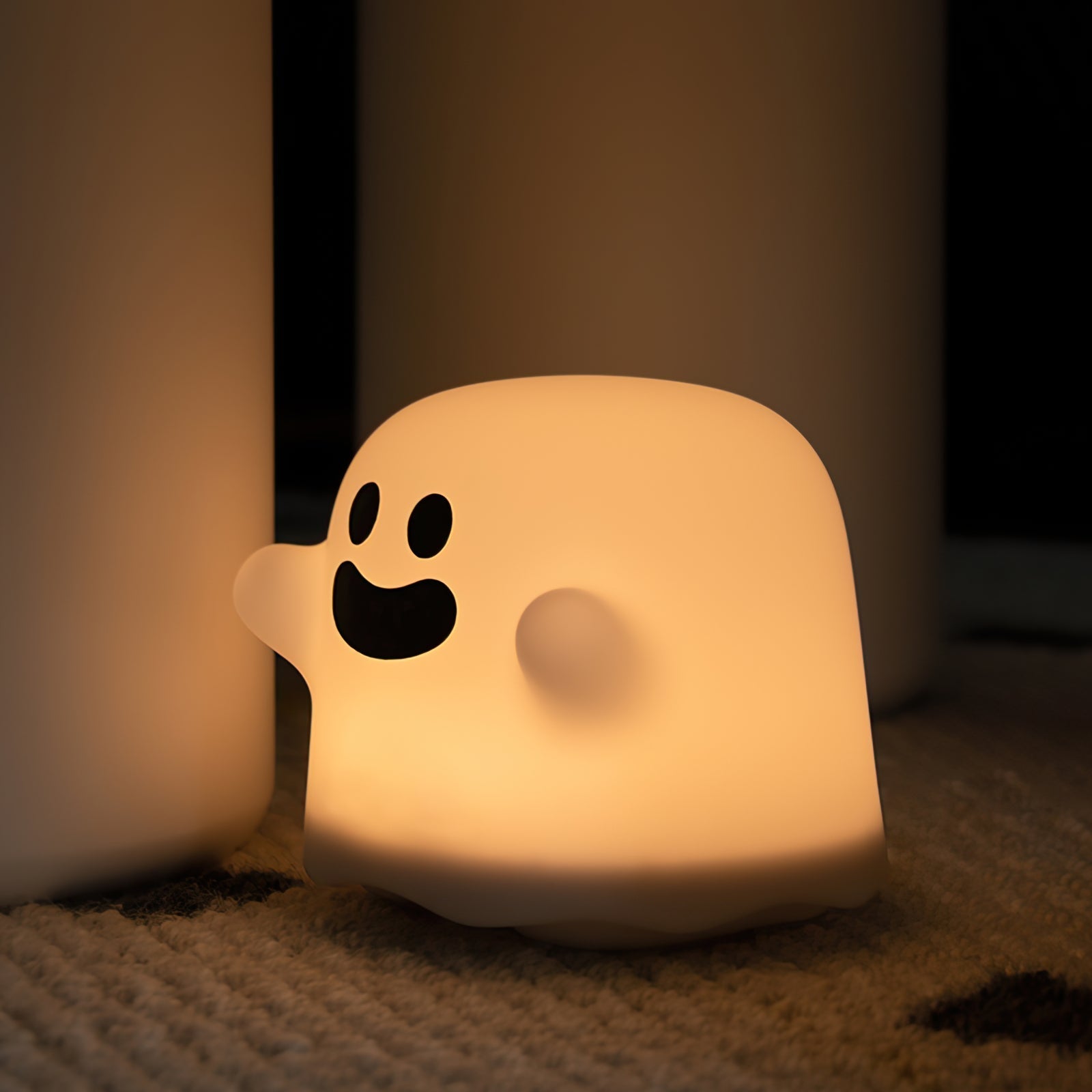 PhantomGlow™ Tischlampe – Kabellose LED-Designlampe mit Akku & Touch-Bedienung