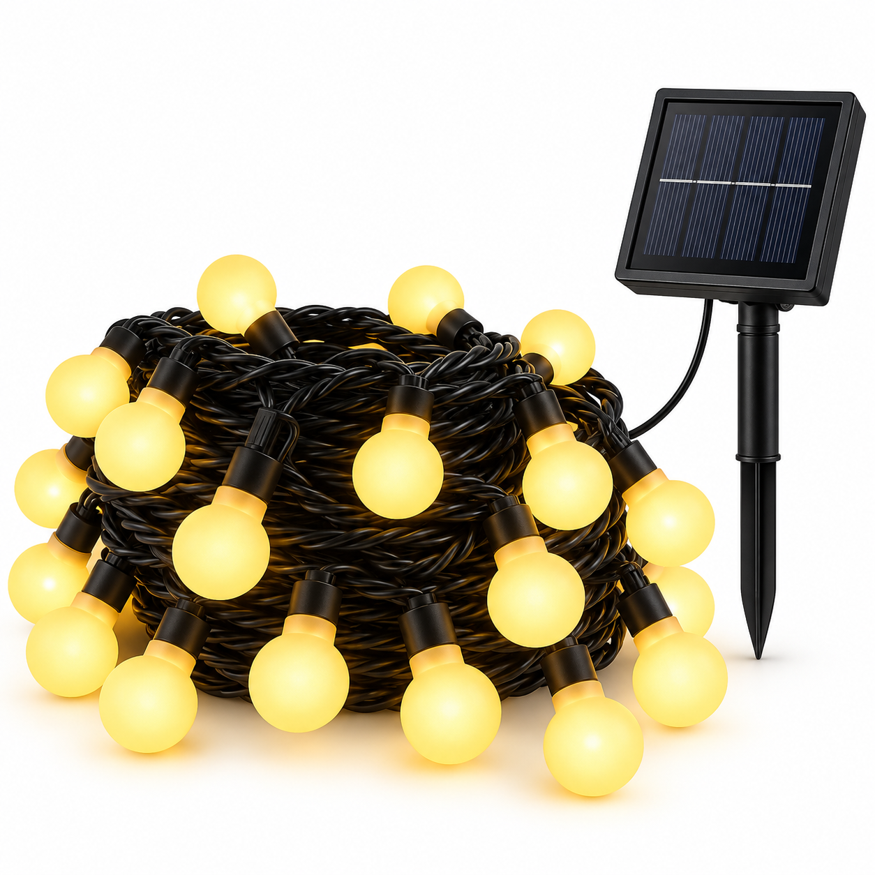 GlowTrail™ Solar Fairy Lights – Wasserdichte Solar-LED-Lichterkette für Garten & Außenbereich