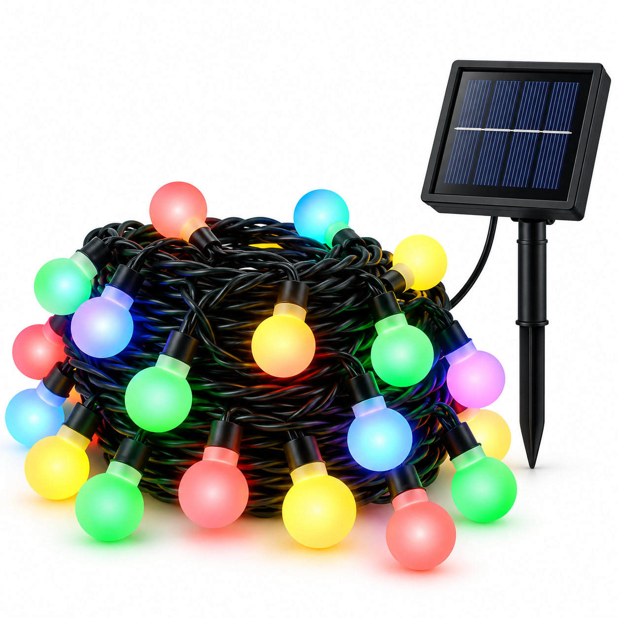 GlowTrail™ Solar Fairy Lights – Wasserdichte Solar-LED-Lichterkette für Garten & Außenbereich