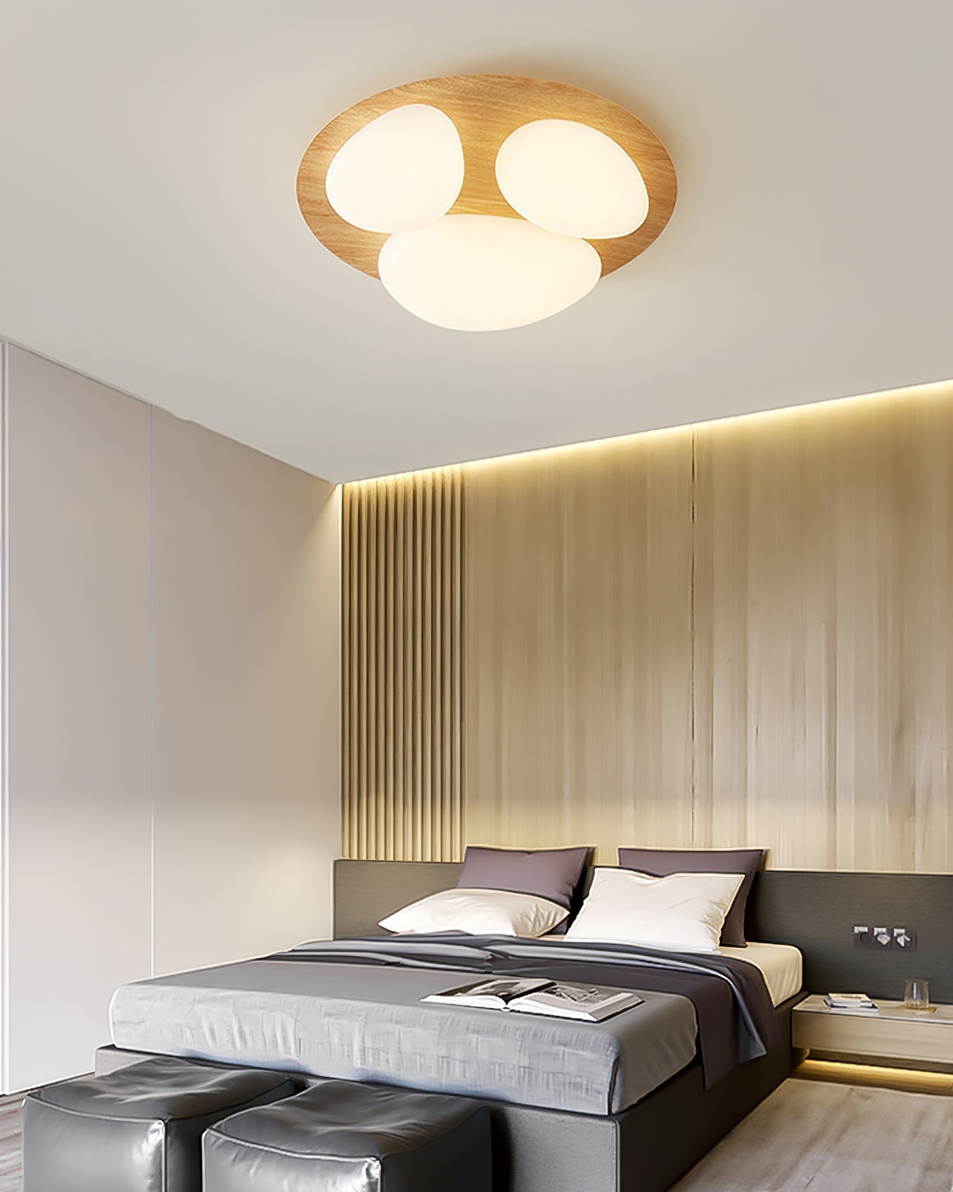 GreggAura™ Deckenleuchte – Minimalistische LED-Deckenlampe mit warmem Licht