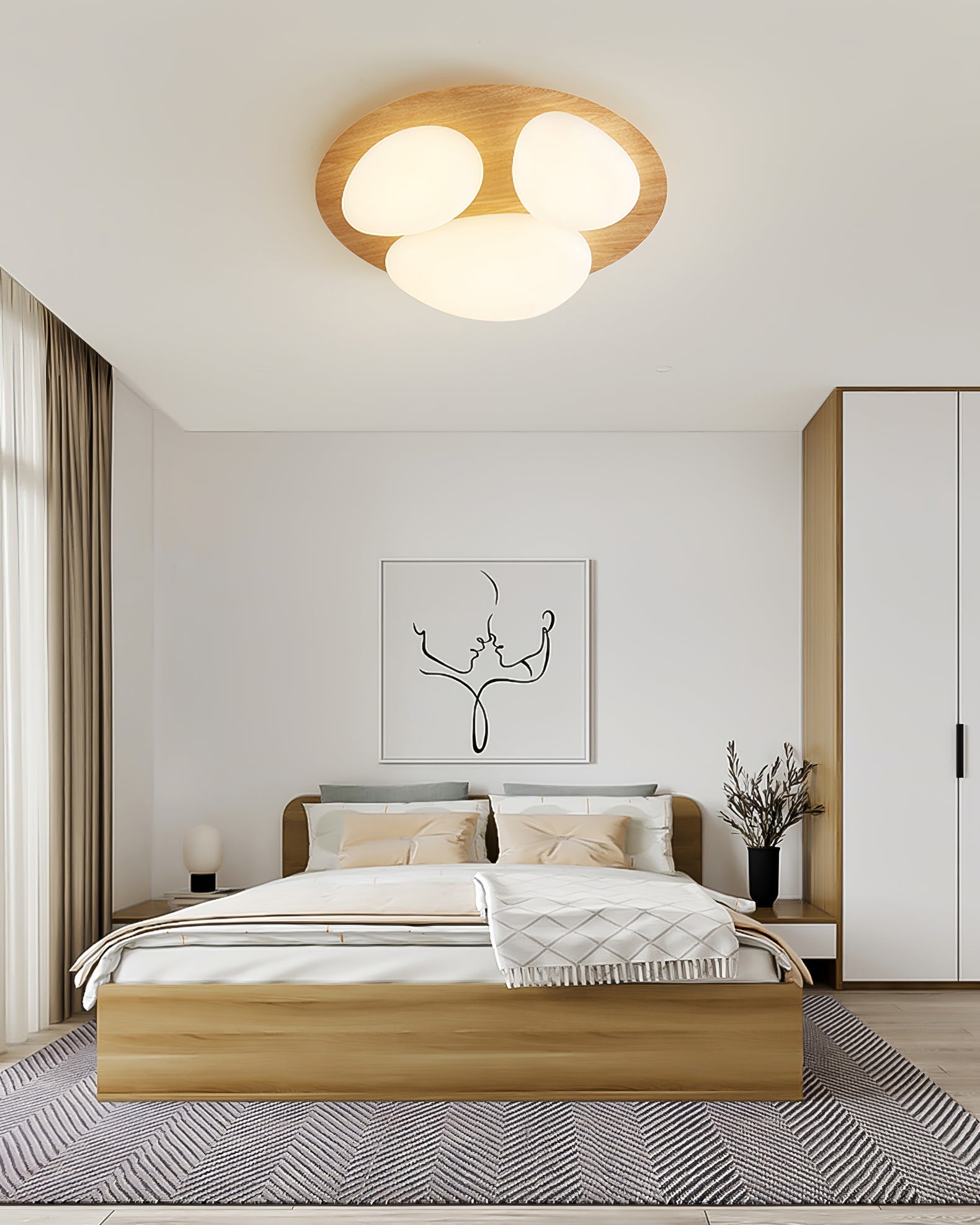 GreggAura™ Deckenleuchte – Minimalistische LED-Deckenlampe mit warmem Licht