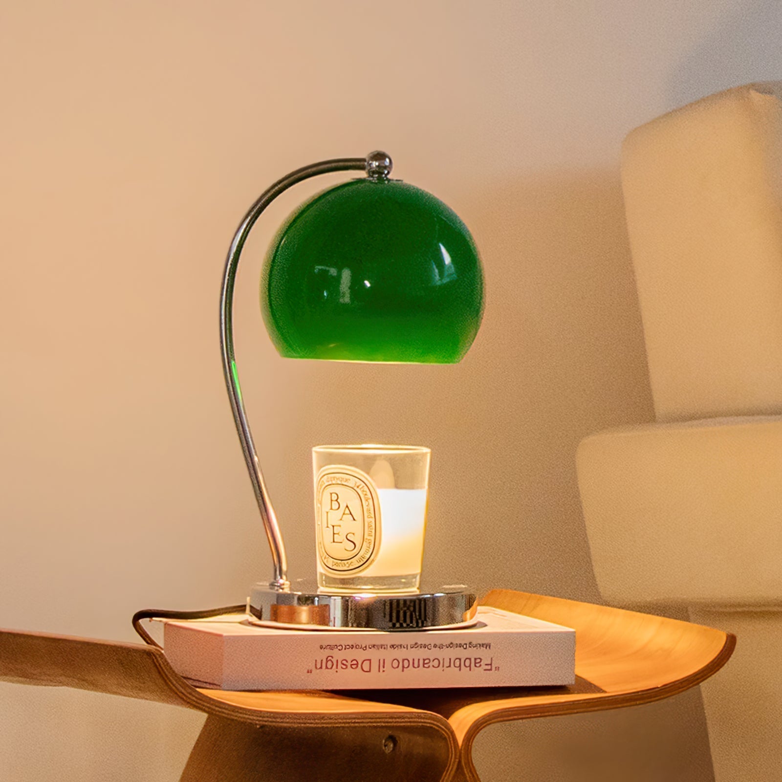 FlameGlow™ Tischlampe – Elegante Design-Lampe mit Kerzenlicht-Optik & warmem Licht
