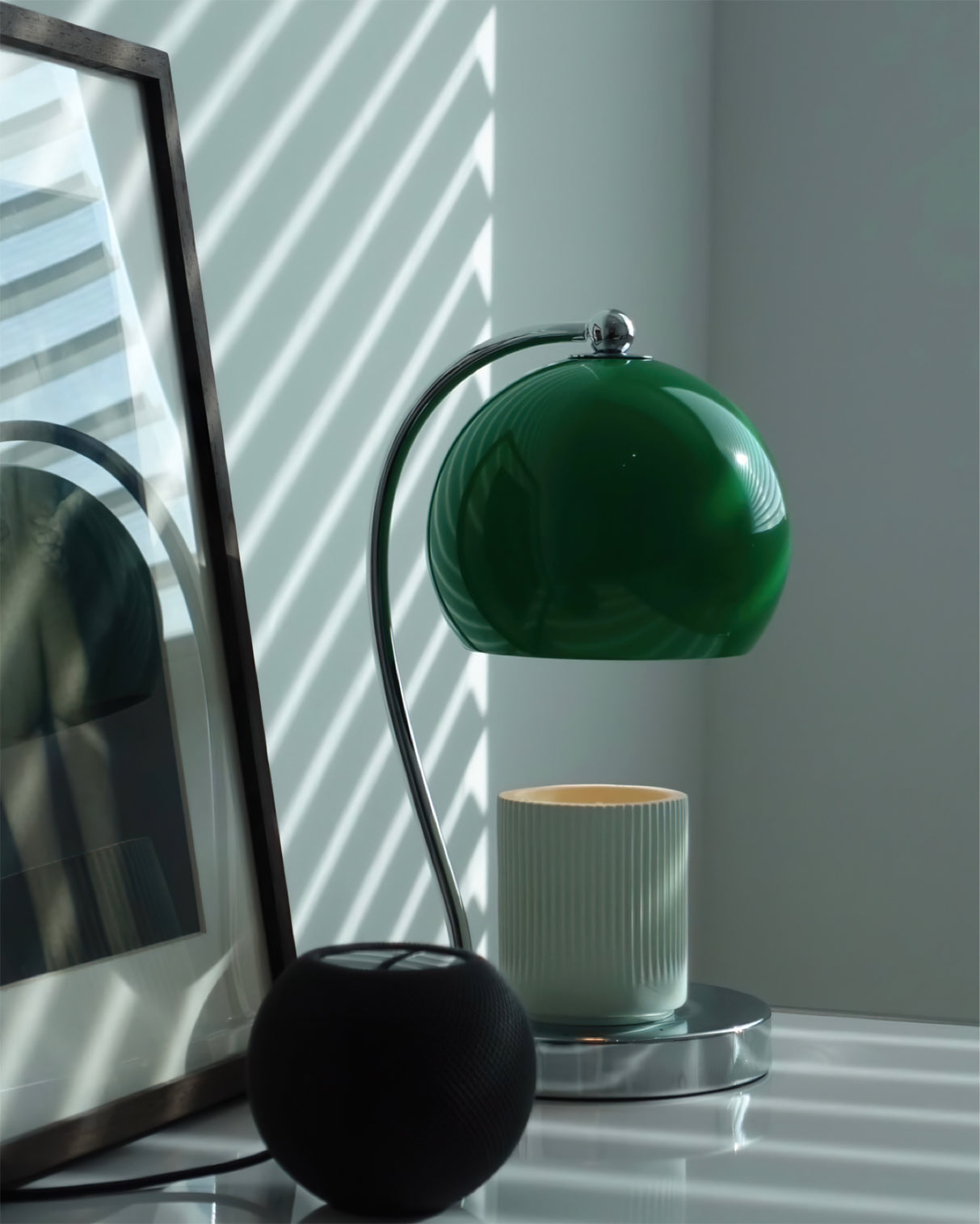 FlameGlow™ Tischlampe – Elegante Design-Lampe mit Kerzenlicht-Optik & warmem Licht