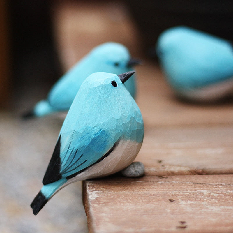 NordicFeathers™ – Skandinavische Holzvogel Deko | Elegante Wohnaccessoires aus Holz