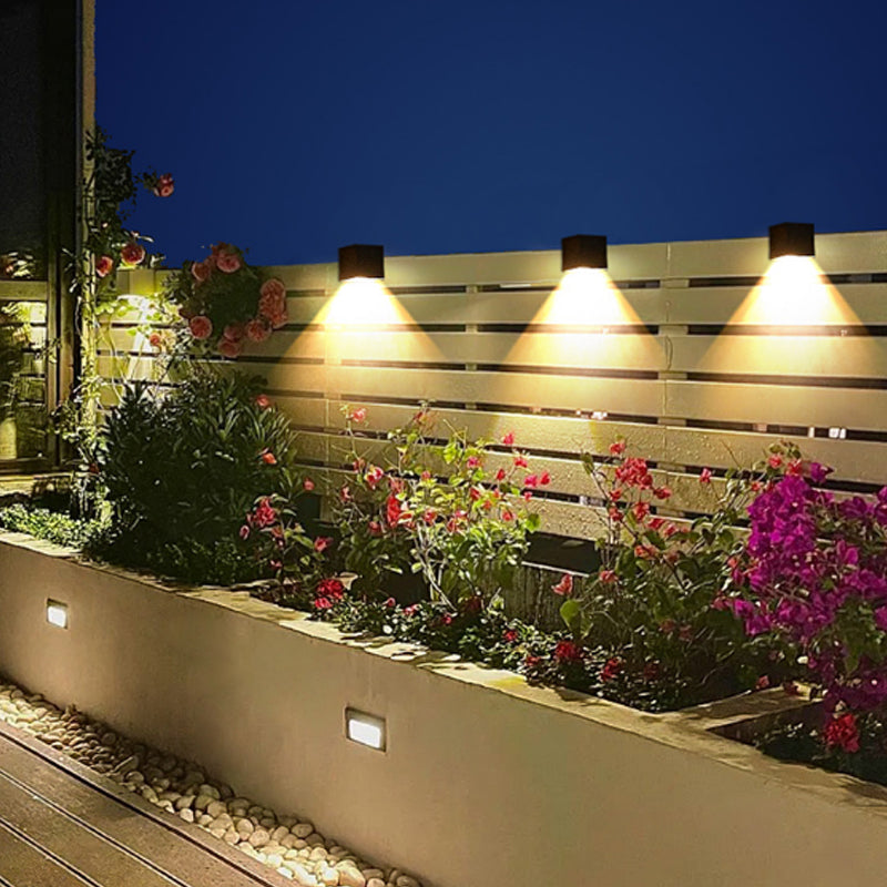 GlowBeam™ Outdoor Wall Lamp – Elegante Solar-Außenwandleuchte für stimmungsvolle Beleuchtung - Less Goods