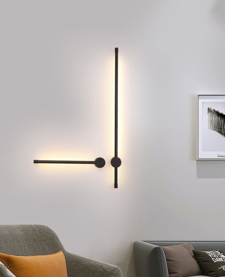NordicRod | Minimalistische Wandleuchte mit Stecker – Eleganz trifft Funktionalität