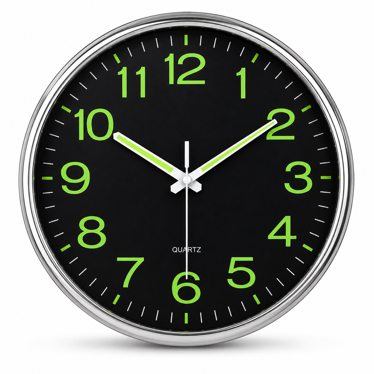 HaloClock™ – Moderne hinterleuchtete & geräuschlose Wanduhr - Less Goods