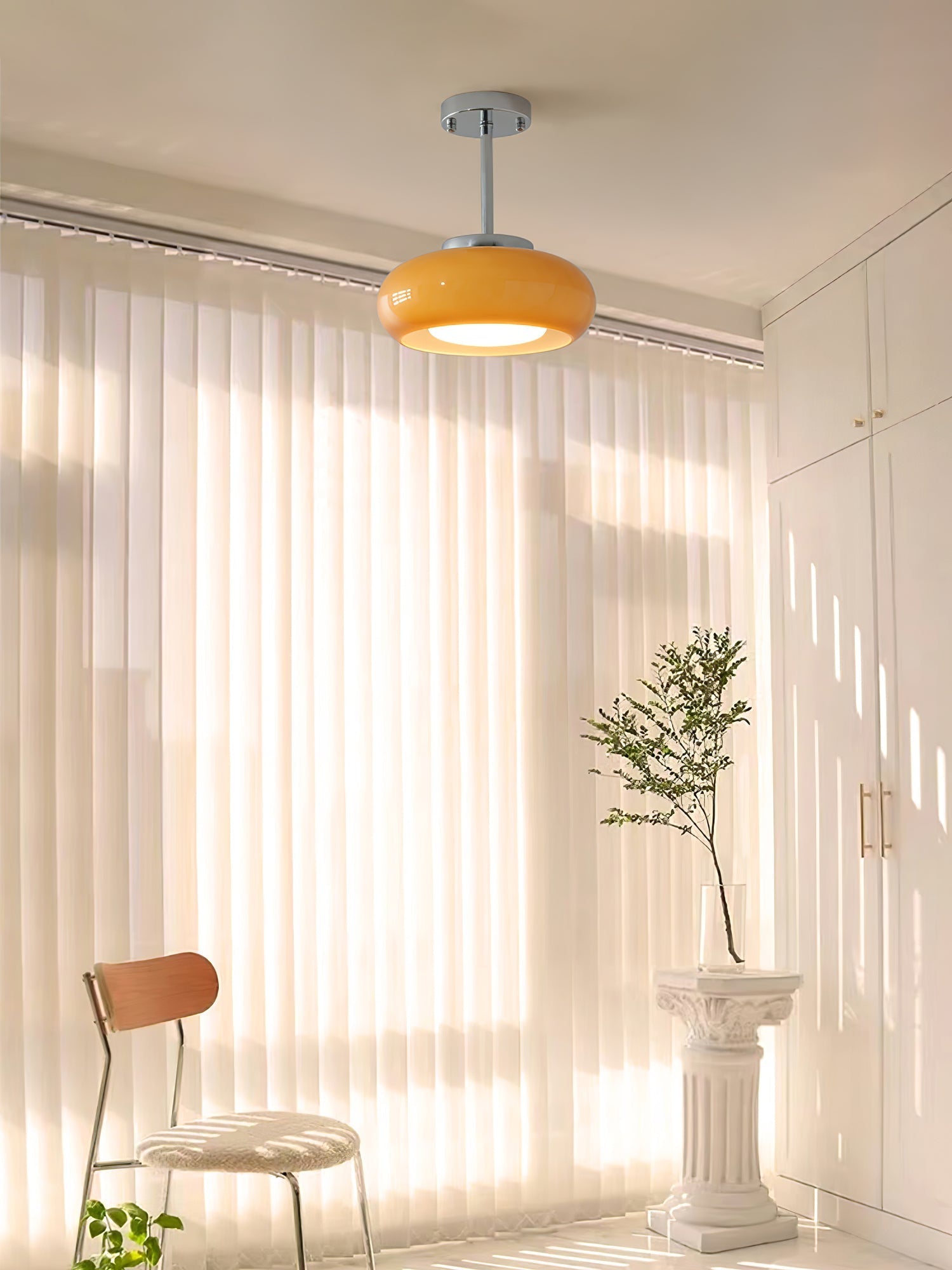 HarveyRadiance™ Deckenleuchte – Futuristische Designlampe im Space-Age-Look