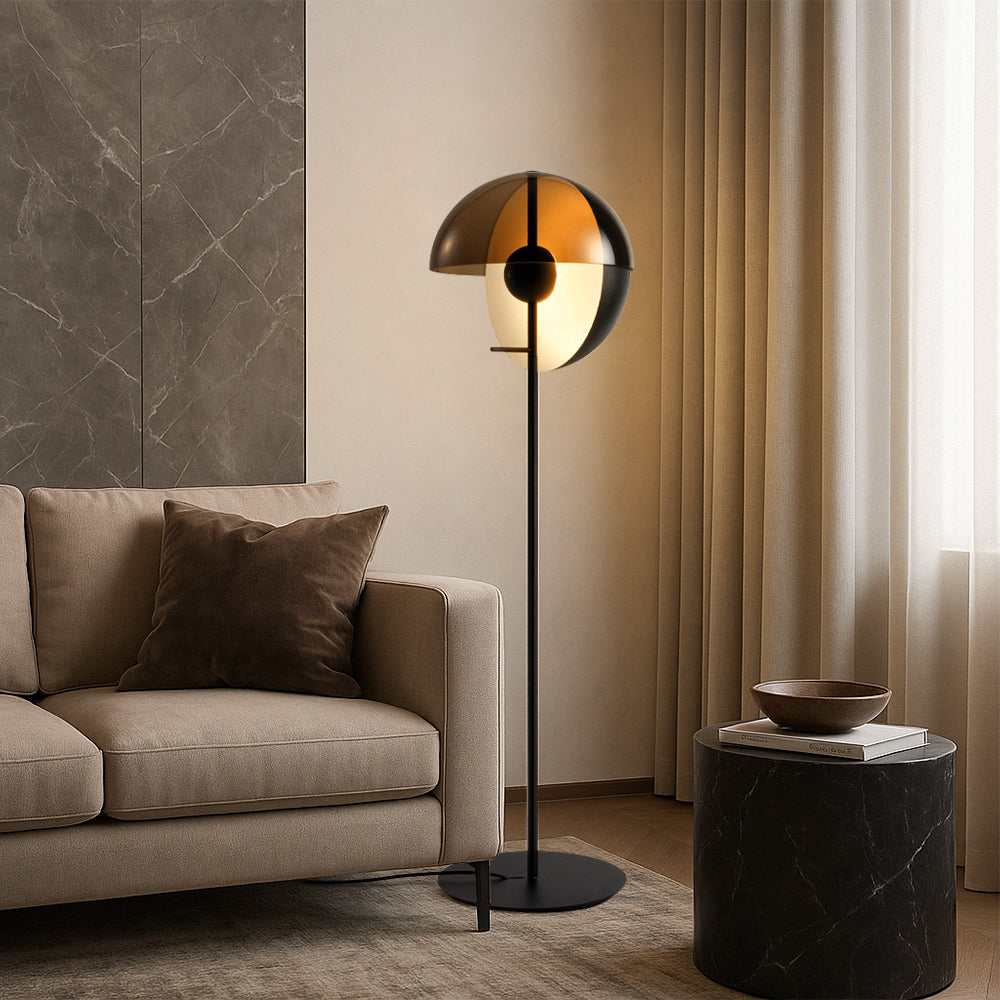 Prion™ Modern Glass Floor Lamp – Elegante Glas-Stehlampe im modernen Design