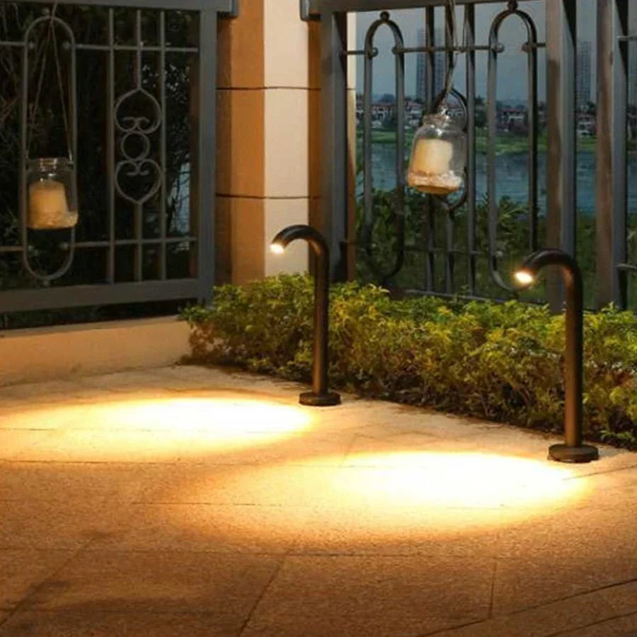 PillarLux™ IP68 Garten-Pfeilerleuchte – Wasserdichte LED-Außenleuchte aus Aluminium