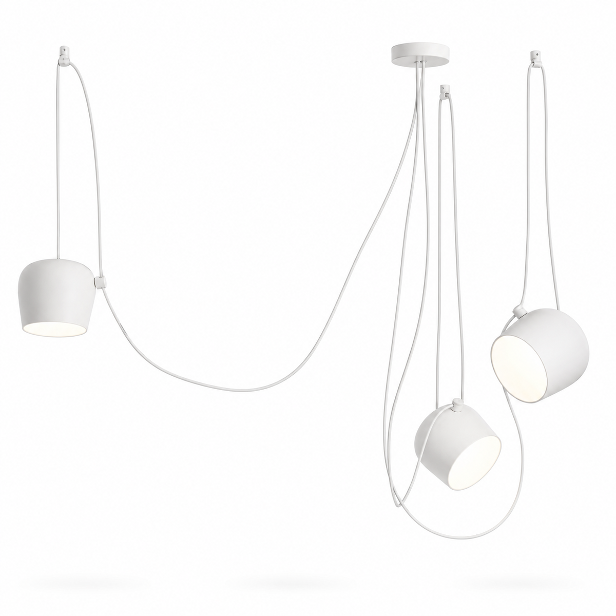IndusGlow™ Pendelleuchte – Moderne Aluminium Hängelampe mit 3,5 m Kabel | E27 - Less Goods