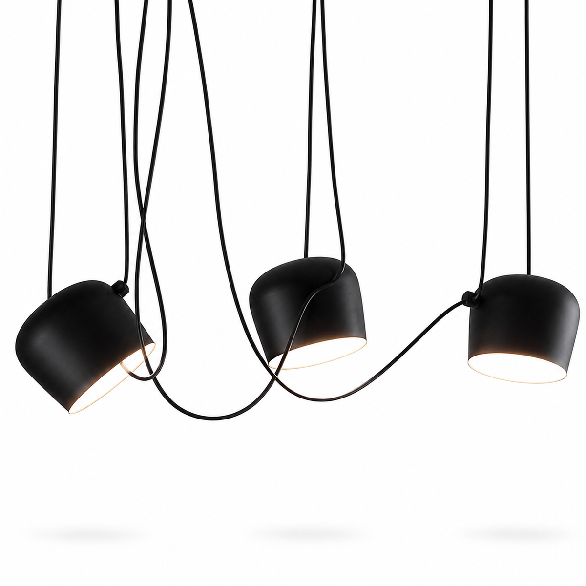 IndusGlow™ Pendelleuchte – Moderne Aluminium Hängelampe mit 3,5 m Kabel | E27 - Less Goods