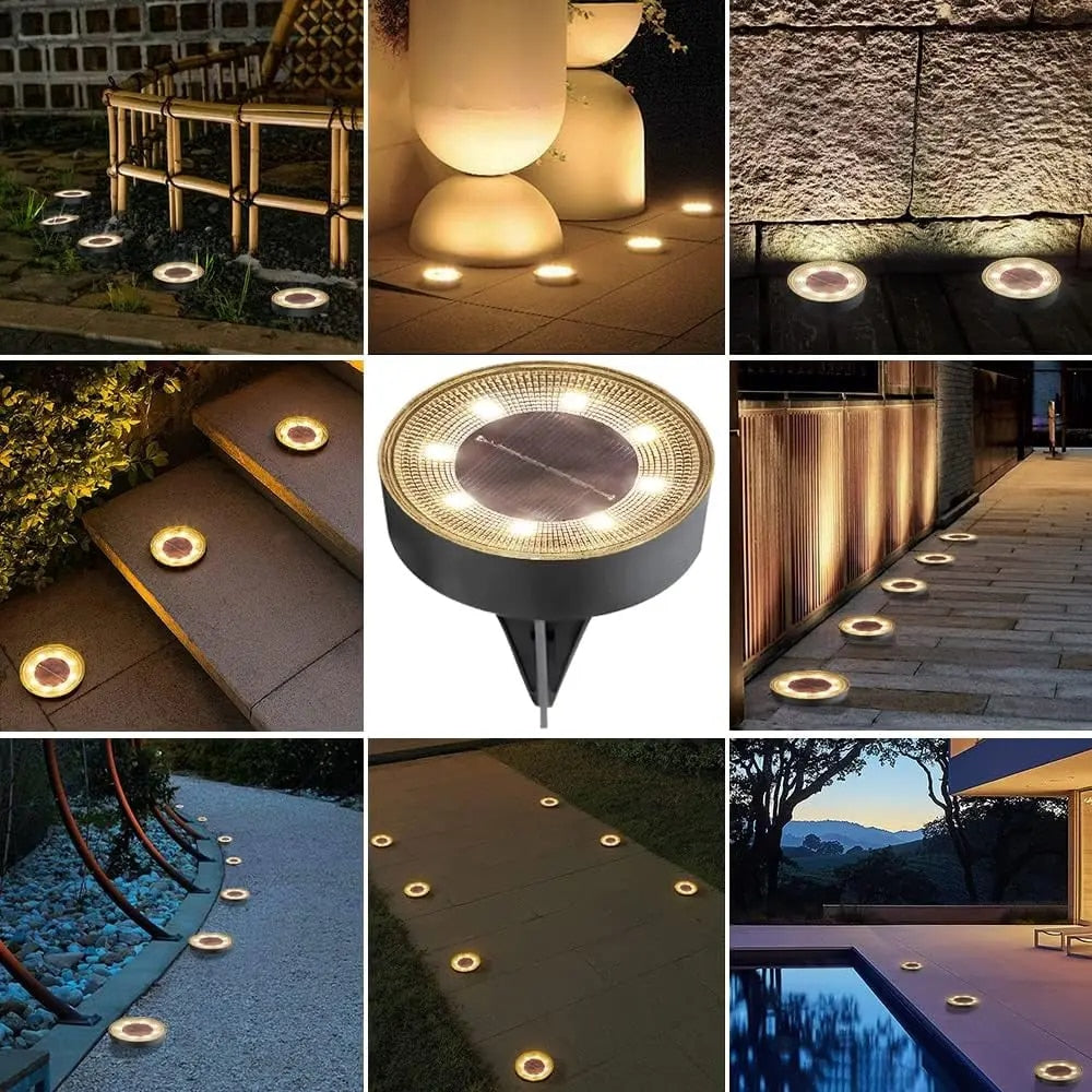 Solar Garden Lights - Waterproof Outdoor LED Lighting for Eco-Friendly Illumination