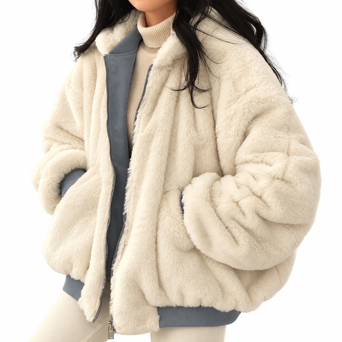 Amity™ – Warme Oversized Damen Winterjacke für ultimativen Komfort & Style