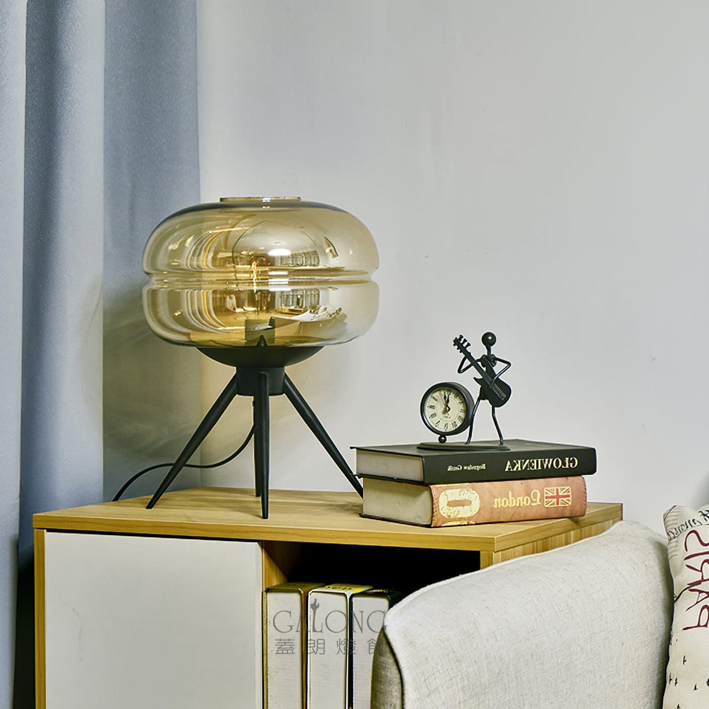 GlowJar™ Tischlampe – LED Glaslampe mit warmem Licht für Wohnzimmer & Schlafzimmer