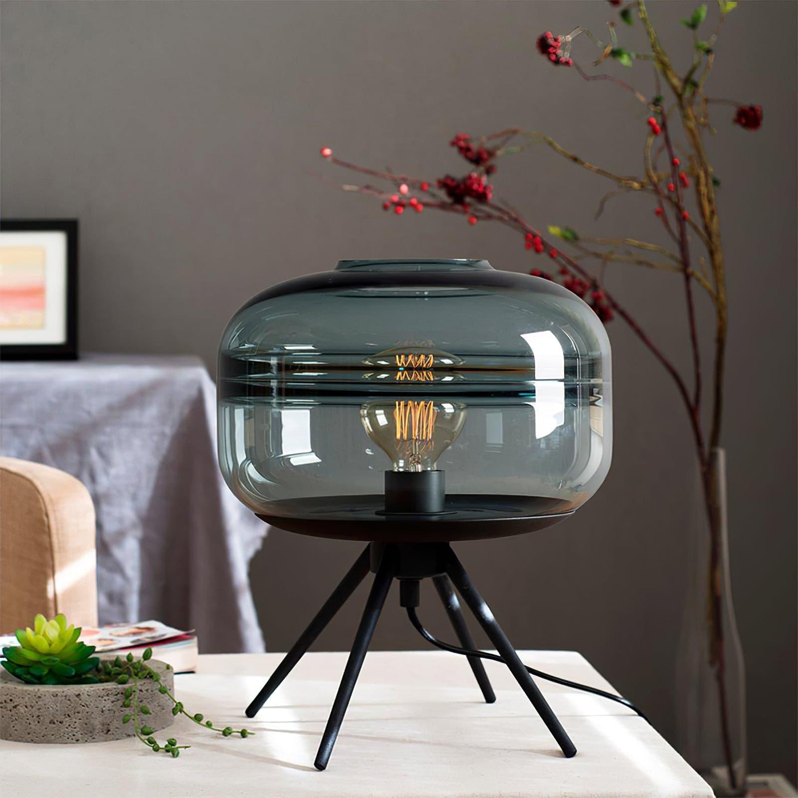 GlowJar™ Tischlampe – LED Glaslampe mit warmem Licht für Wohnzimmer & Schlafzimmer