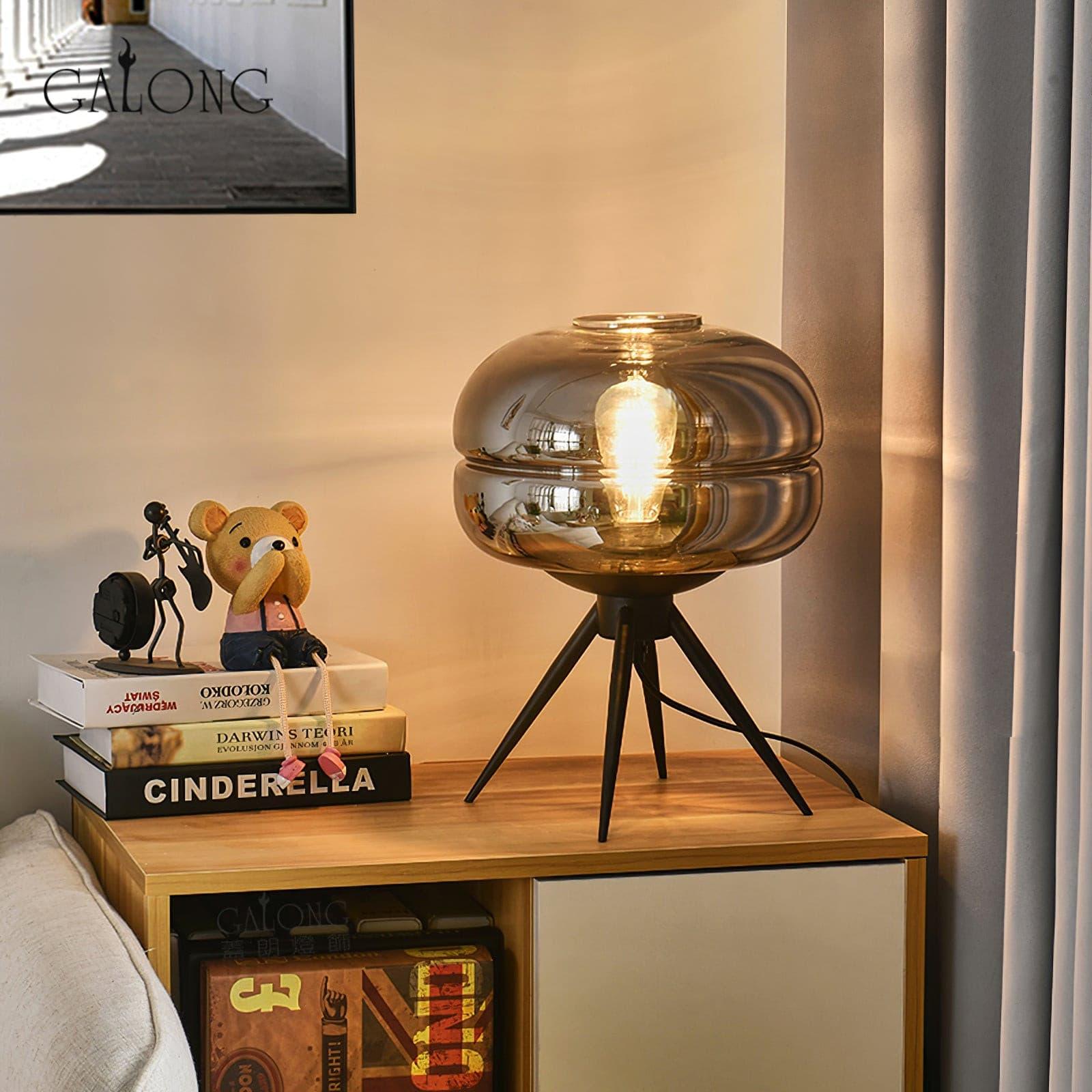 GlowJar™ Tischlampe – LED Glaslampe mit warmem Licht für Wohnzimmer & Schlafzimmer