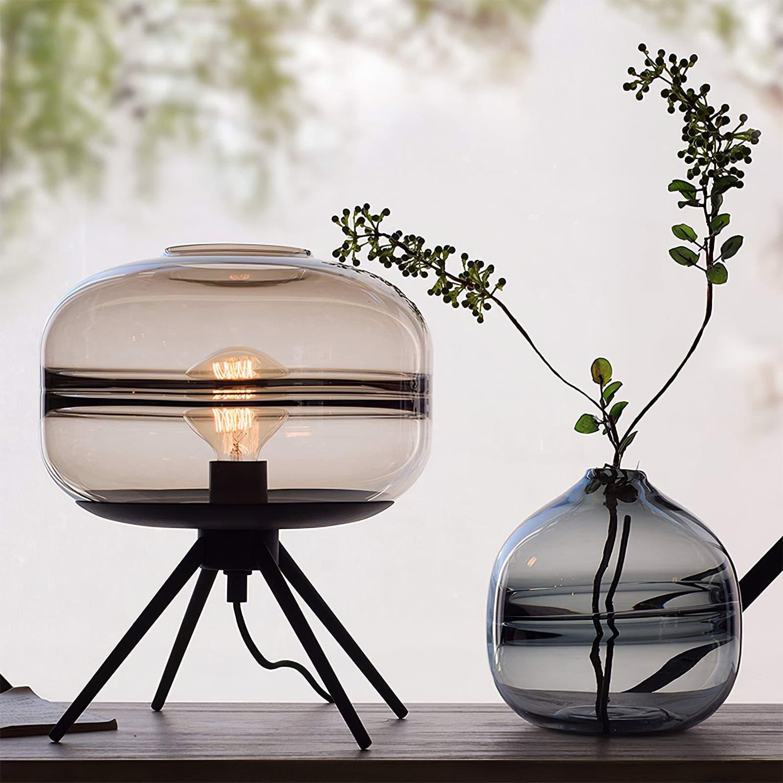 GlowJar™ Tischlampe – LED Glaslampe mit warmem Licht für Wohnzimmer & Schlafzimmer