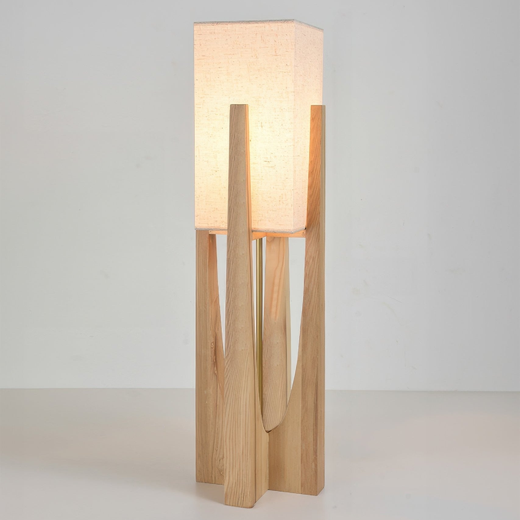 Halior™ Wabi Sabi Floor Lamp – Japanische Stehlampe im minimalistischen Design