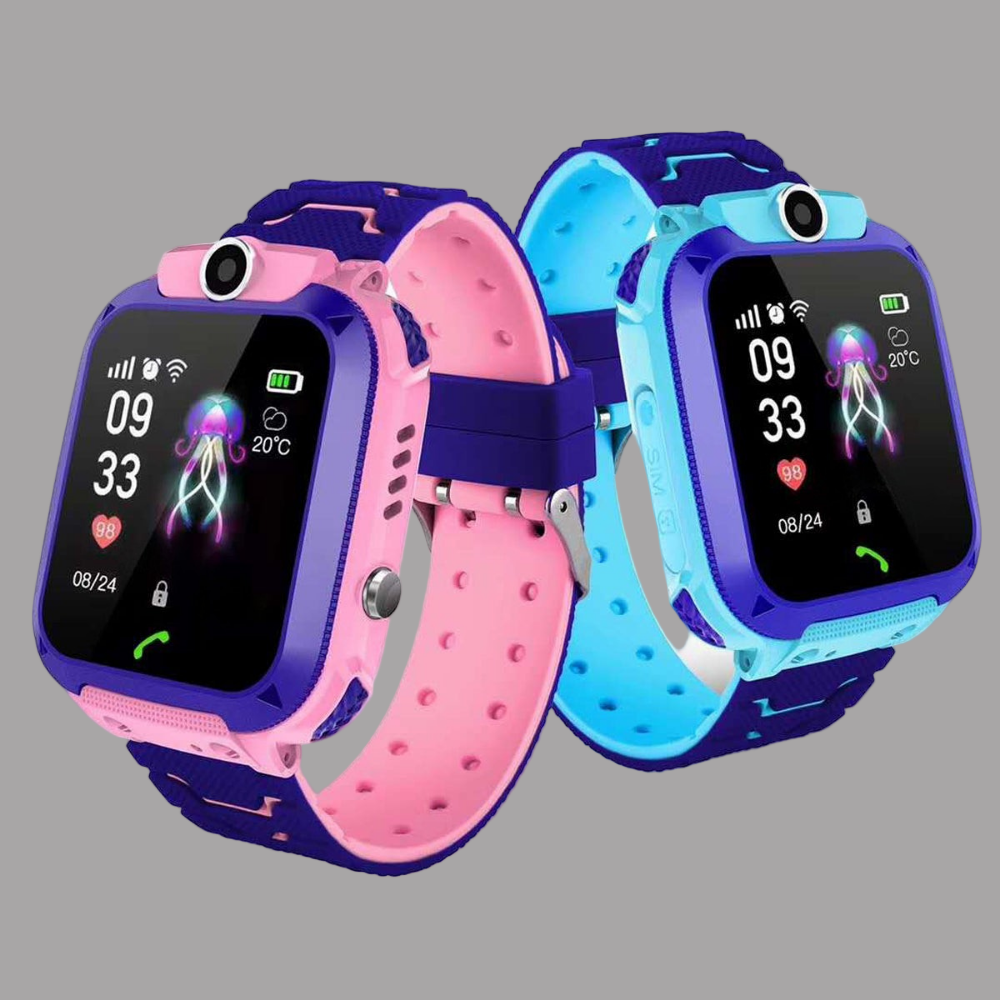 KidsTracker™ GPS Kinder Smartwatch – Mit SOS-Taste, Echtzeit-Standort & IP67 Wasserschutz