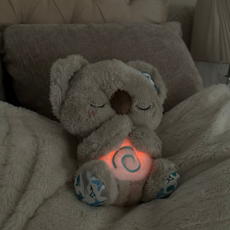 KoalaCalm™ beruhigendes Plüsch-Relax-Kuscheltier – Hypoallergen, 30 cm, Atem- & Herzrhythmus-Funktion