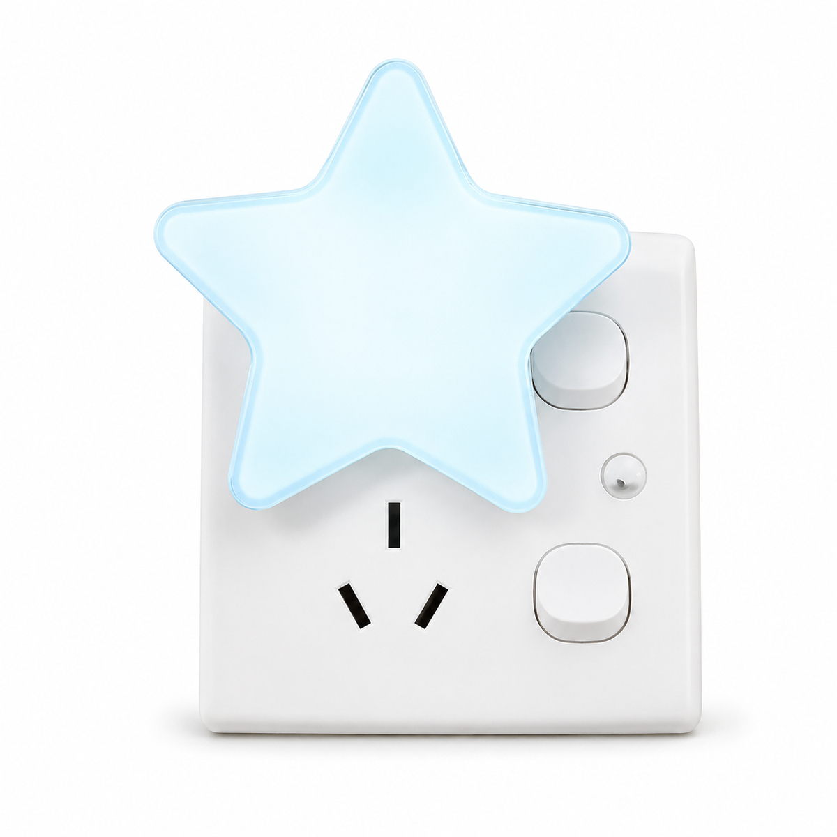 LumoSocket™ LED Steckdosen-Nachtlicht Stern für Kinder | Kinderzimmer Nachtlicht