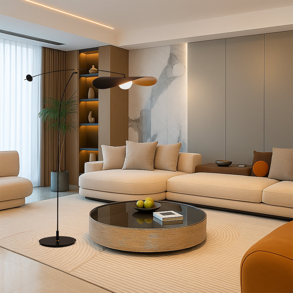 Lumora™ Japandi Floor Lamp – Bambus Stehlampe im japanisch-skandinavischen Design