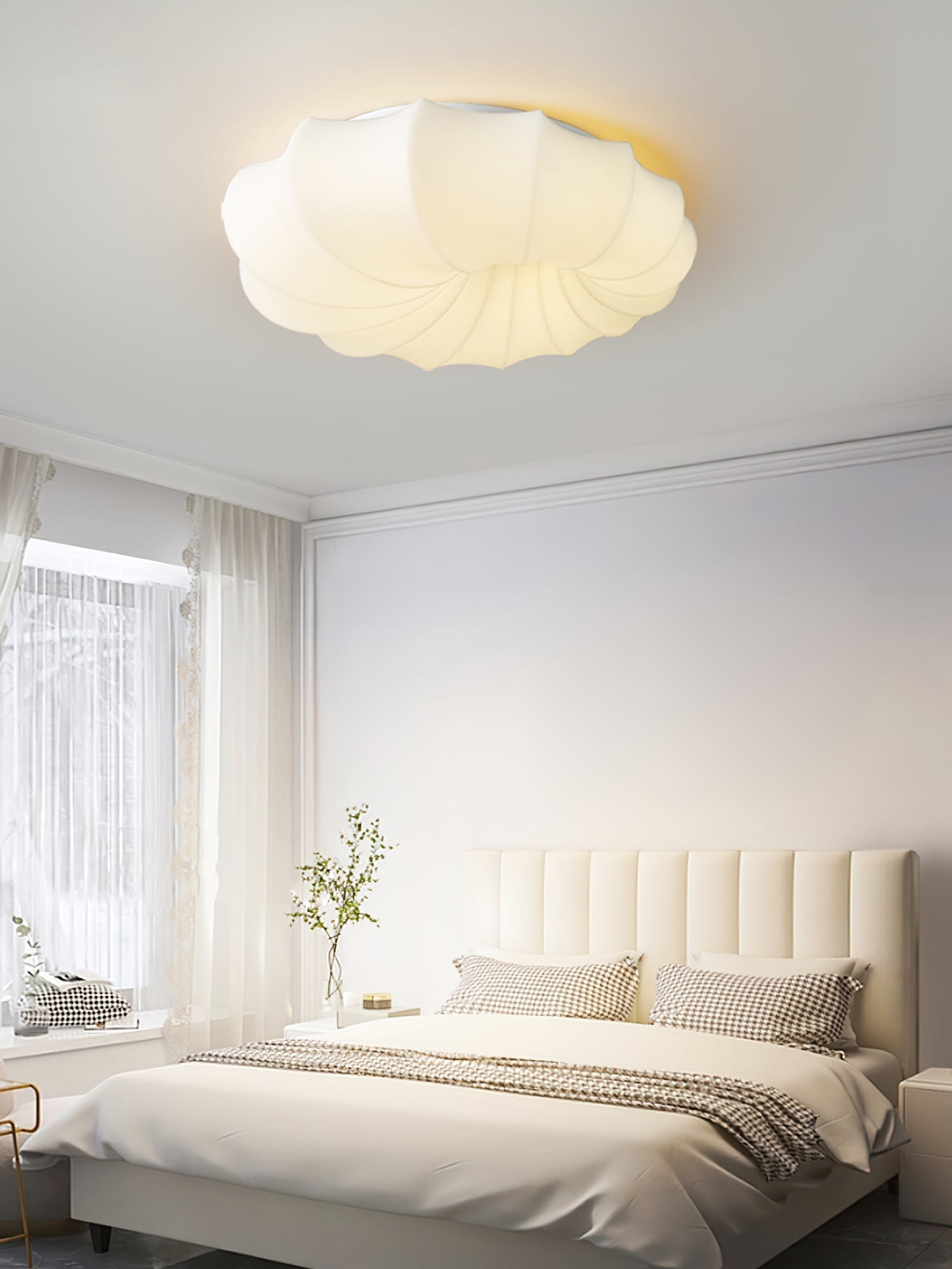 HarborLight™ Deckenleuchte – Moderne LED-Deckenlampe in Weiß mit gleichmäßiger Lichtverteilung