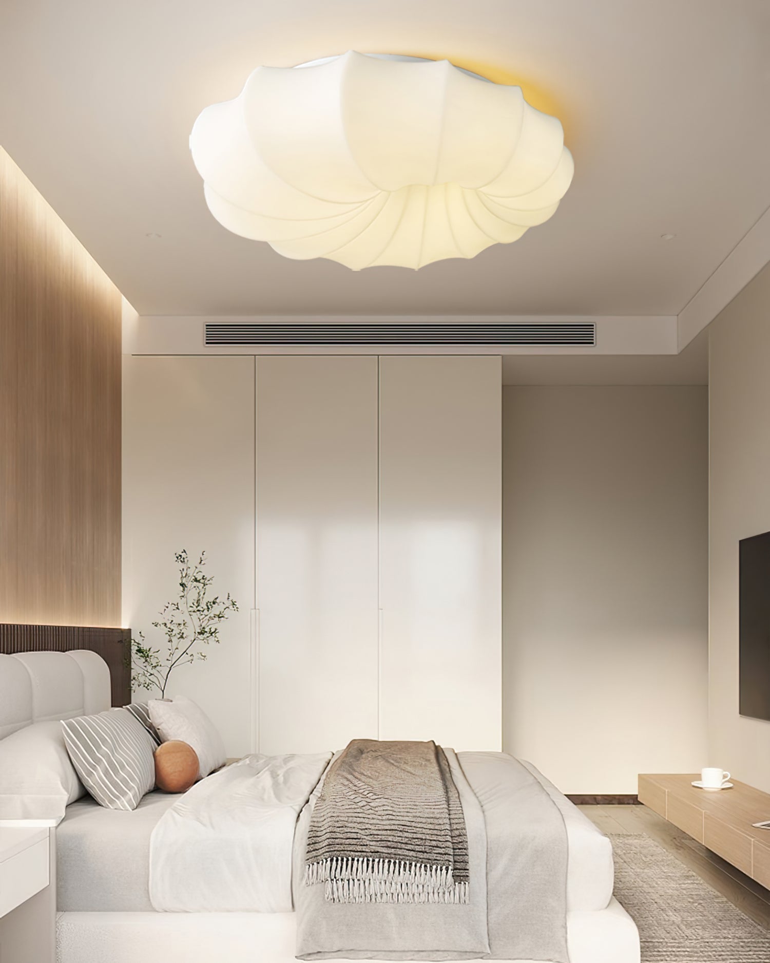 HarborLight™ Deckenleuchte – Moderne LED-Deckenlampe in Weiß mit gleichmäßiger Lichtverteilung