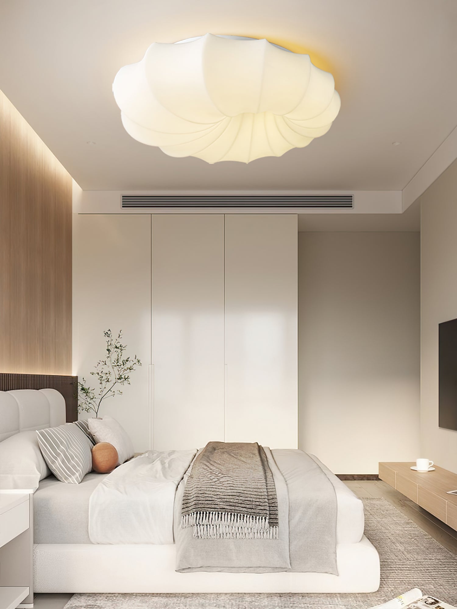 HarborLight™ Deckenleuchte – Moderne LED-Deckenlampe in Weiß mit gleichmäßiger Lichtverteilung
