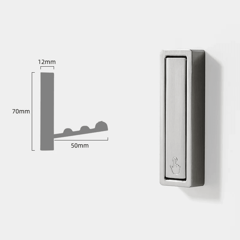 MetalCraft™ – Klappbare Wandhaken aus Metall für platzsparende & moderne Ordnung