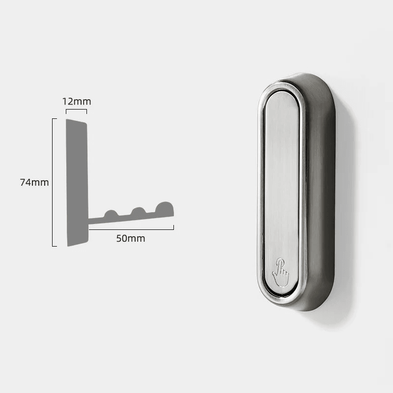 MetalCraft™ – Klappbare Wandhaken aus Metall für platzsparende & moderne Ordnung