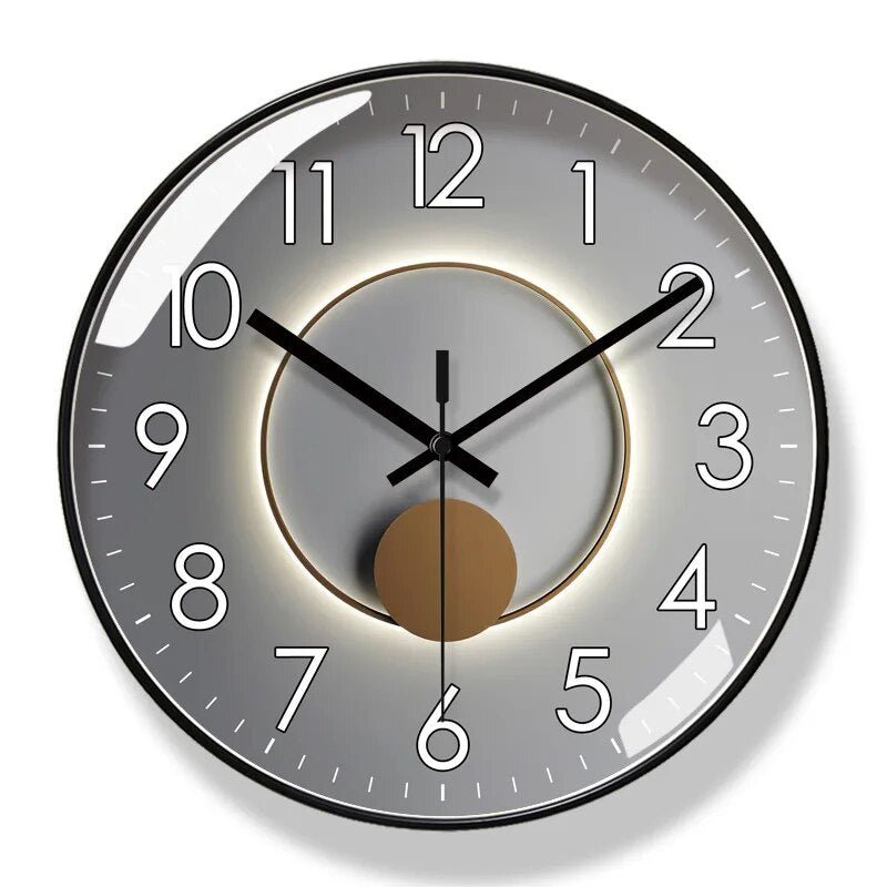 NordicTime™ – Minimalistische Wanduhr im nordischen Design für moderne Wohnräume