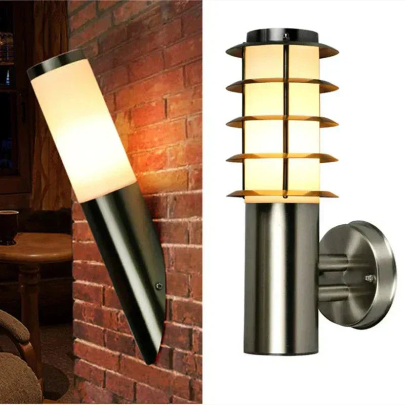 Stainless Steel Outdoor Wall Light™ – Wetterfeste Edelstahl-Außenwandleuchte mit LED