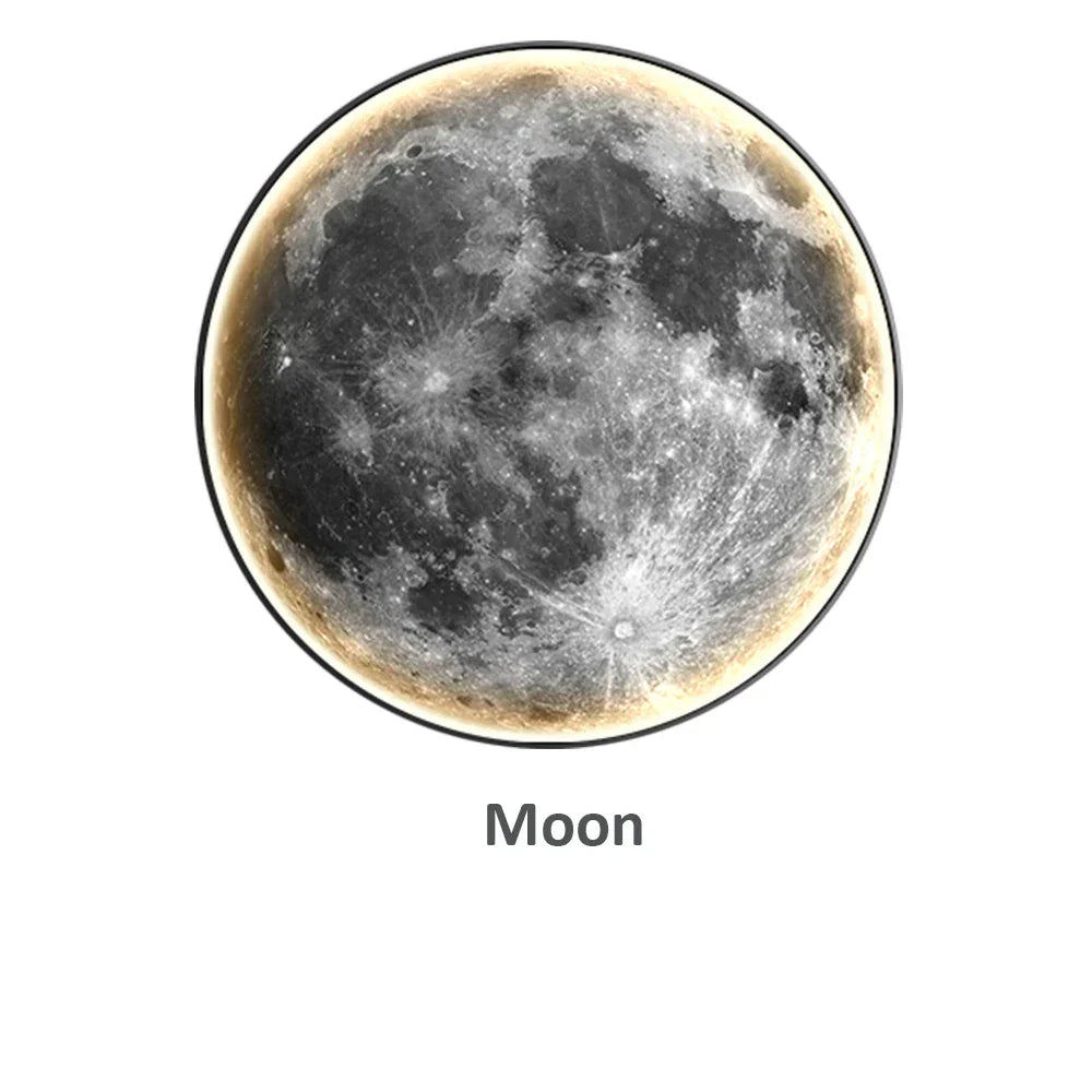 CelestialGlow | LED Mond Wandleuchte – Magische Atmosphäre für dein Zuhause