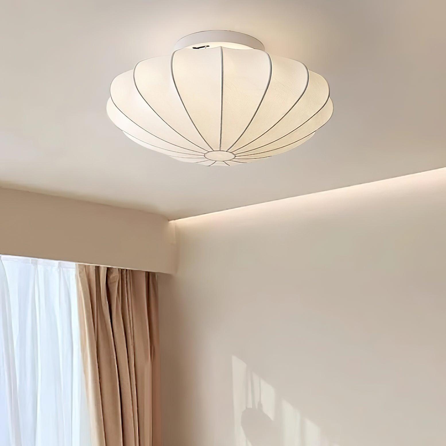 ClearSphere™ Deckenleuchte – Elegante Design-Deckenlampe mit sanftem Licht & Muschel-Optik (E27)