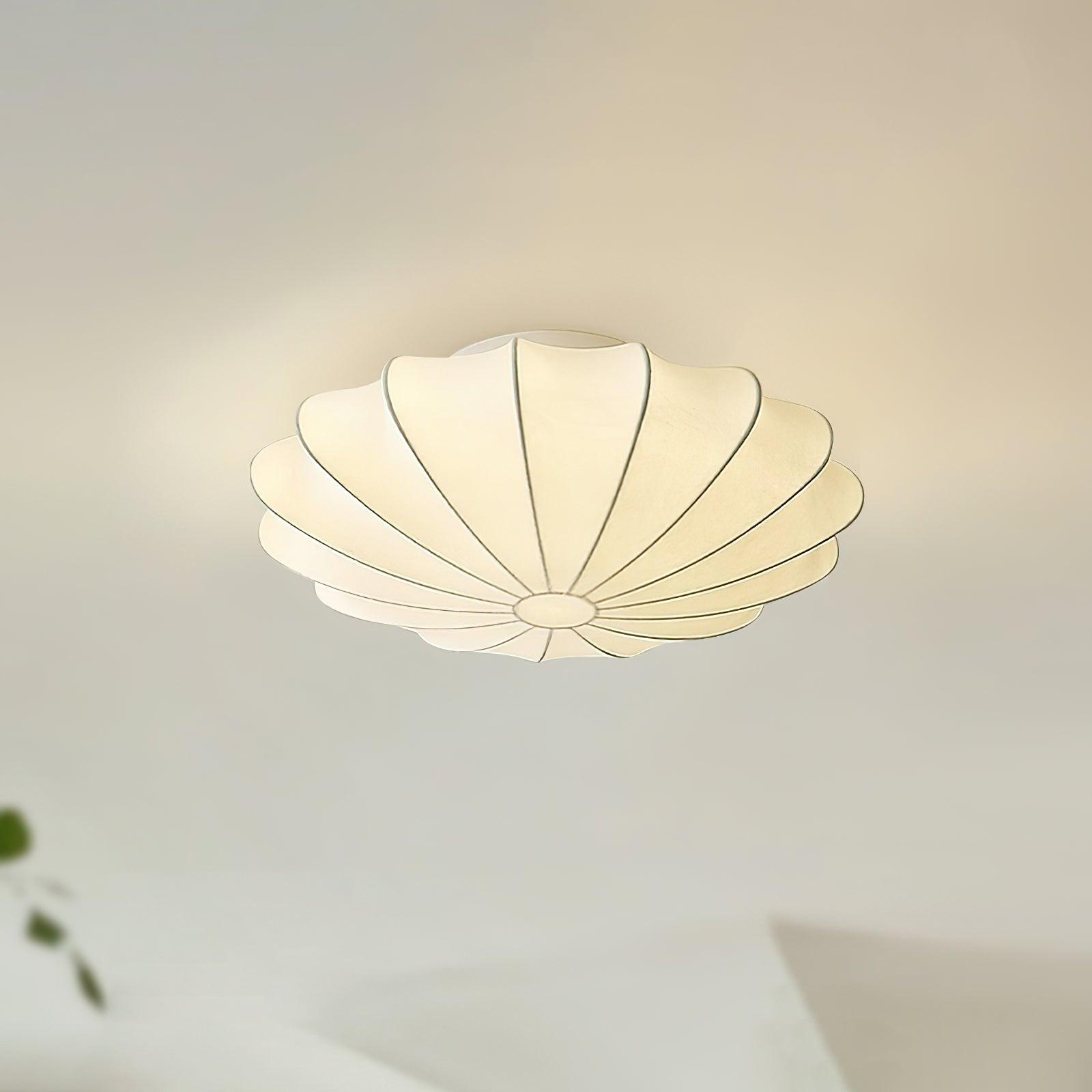 ClearSphere™ Deckenleuchte – Elegante Design-Deckenlampe mit sanftem Licht & Muschel-Optik (E27)