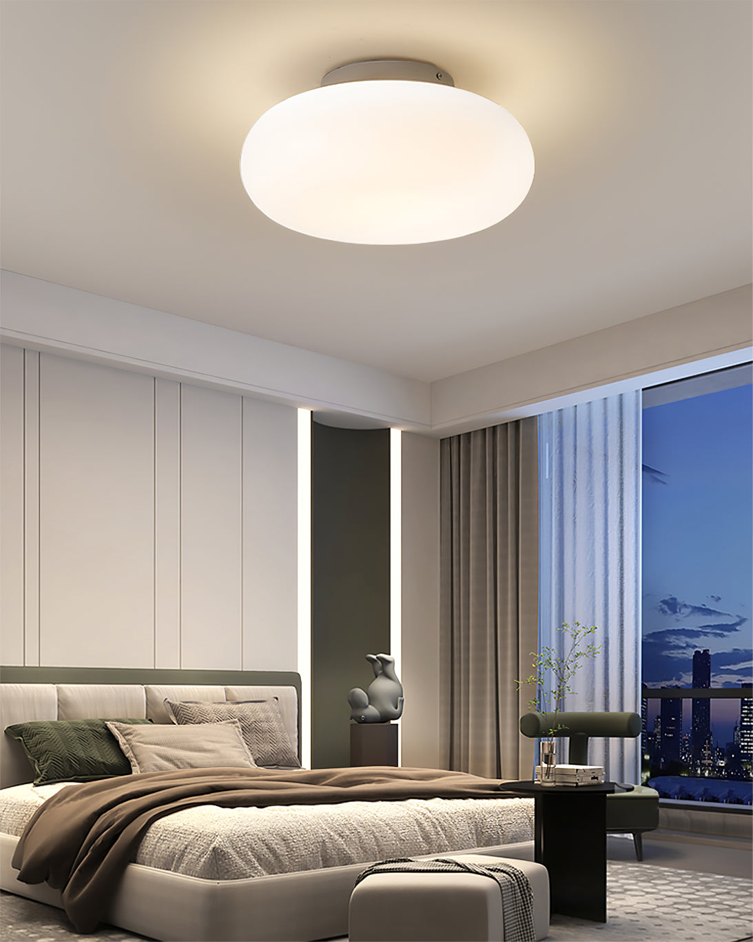 LoveGlow™ – Moderne LED-Deckenleuchte im minimalistischen Design