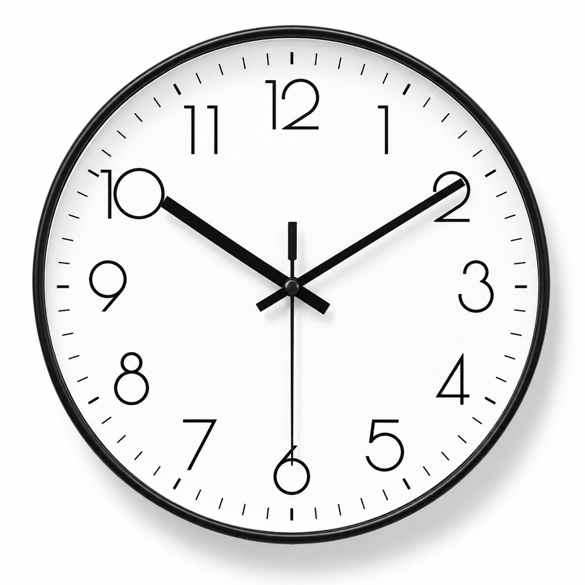 NordicTime™ – Minimalistische Wanduhr im nordischen Design für moderne Wohnräume