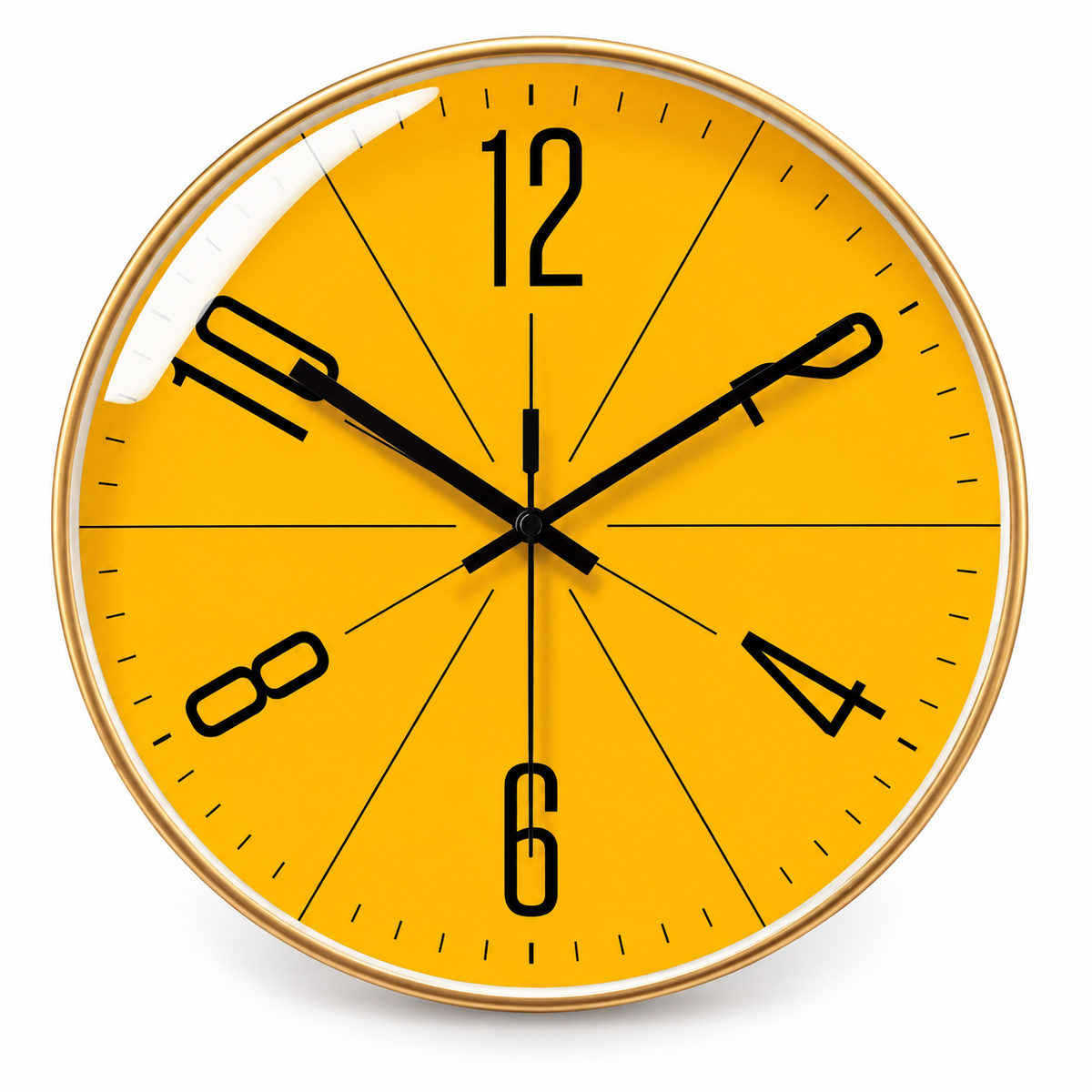 NordicTime™ – Minimalistische Wanduhr im nordischen Design für moderne Wohnräume