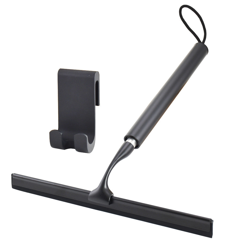 GlideMaster™ – Teleskop-Duschabzieher für streifenfreie Glas- & Badreinigung