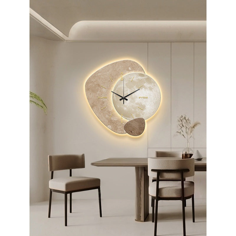 CalmClock™ – Ruhige Design-Wanduhr aus Holz für entspannte Wohnräume