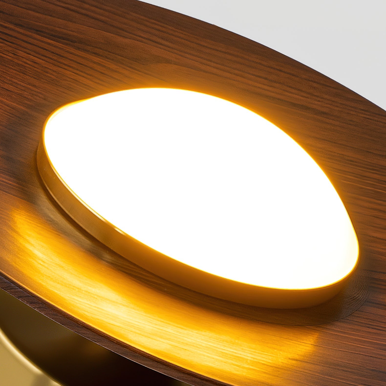 OlavShine™ Deckenleuchte – Moderne Design-Deckenlampe mit Holzoptik & LED